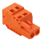WAGO - 1-Leiter-Federleiste, CAGE CLAMP®, 2,5mm², orange