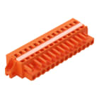 WAGO - 1-Leiter-Federleiste, CAGE CLAMP®, 2,5mm², orange