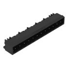 WAGO - THR-Stiftleiste, Lötstift 1, 0x1, 0mm, abgewinkelt, schwarz