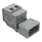 WAGO - 1-Leiter-Stiftleiste, CAGE CLAMP®, 2,5mm², grau