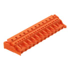 WAGO - 1-Leiter-Federleiste, CAGE CLAMP®, 2,5mm², orange