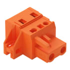 WAGO - 1-Leiter-Federleiste, CAGE CLAMP®, 2,5mm², orange