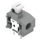 WAGO - Anreihbare Leiterplattenklemme, Drücker, 1,5mm², grau