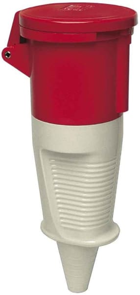 WALTHER - CEE-Kupplung 4P 63A 7h gerade 500V IP44