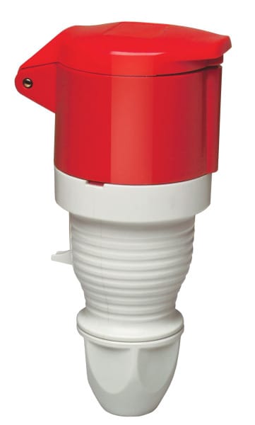 WALTHER - CEE-Kupplung 5P 16A 6h gerade 400V IP44