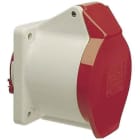 WALTHER - Anbaudose gerade 16A 5P 400V 6