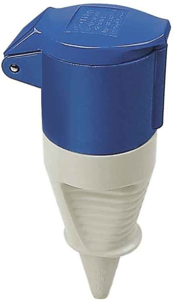 WALTHER - CEE-Kupplung 3P 16A 6h gerade 230V IP44