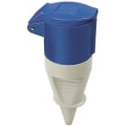 WALTHER - CEE-Kupplung 3P 16A 6h gerade 230V IP44