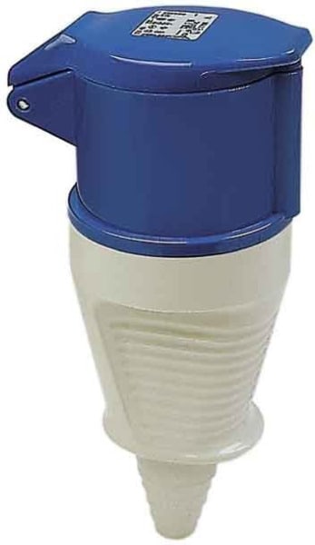 WALTHER - CEE-Kupplung 3P 32A 6h gerade 230V IP44