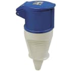 WALTHER - CEE-Kupplung 3P 32A 6h gerade 230V IP44