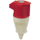 WALTHER - CEE-Kupplung 4P 32A 6h gerade 400V IP44