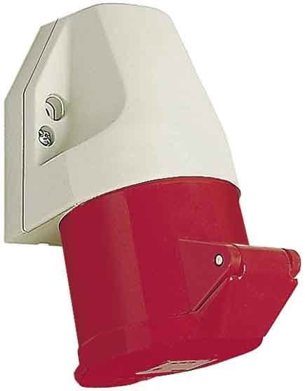 WALTHER - Wandsteckdose 16A 4P 400V 6H I