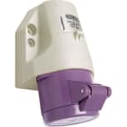 WALTHER - Norvo Wandsteckdose 16A 3P 42V