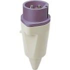 WALTHER - CEE-Stecker 2P 16A gerade 20-25V IP44