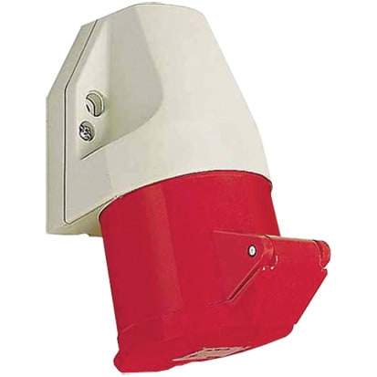WALTHER - Wandsteckdose 16A 5P 400V 6H I
