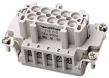 WALTHER - Buchseneinsatz B10 0,5-2,5mm²