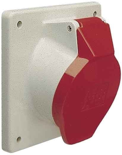 WALTHER - Anbaudose schraeg 16A 5P 400V 6
