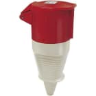 WALTHER - CEE-Kupplung 7P 16A 6h gerade 400V IP44