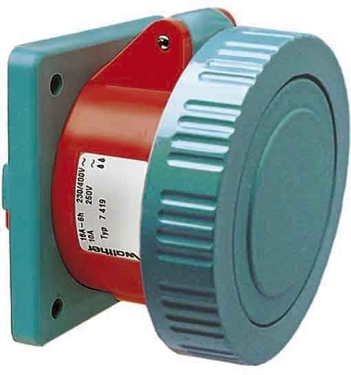 WALTHER - Cepro Anbaudose 32A 5P 110V 4H