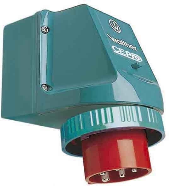 WALTHER - Cepro W-Geraetestecker 32A 5P 4