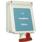 WALTHER - Wandsteckdose 63A 4P 110V 4H I