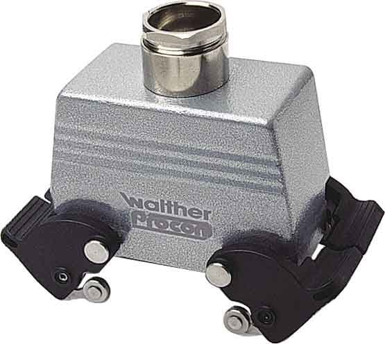 WALTHER - Tüllengehäuse BV10/16 76 mm hoch QVB, 1xM25 gerade