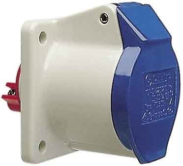 WALTHER - Anbaudose gerade 16A 3P 230V 6