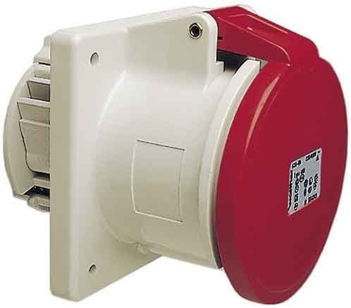 WALTHER - Anbaudose gerade 63A 5P 400V 6