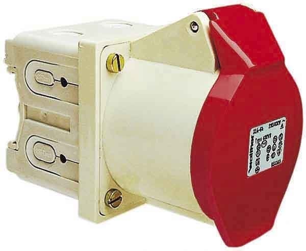 WALTHER - Anbaudose gerade 32A 5P 110V 4