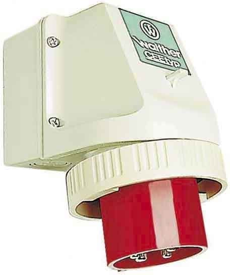 WALTHER - Wandgeraetestecker 32A 4P >50-5