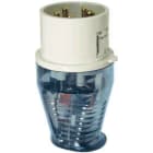 WALTHER - CEE-Drehfeldprüfstecker 4P 63A gerade IP44