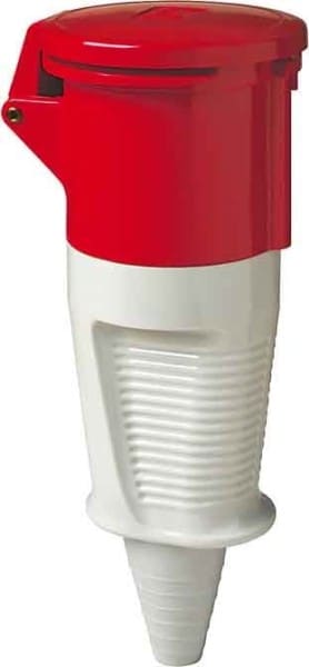 WALTHER - CEE-Kupplung 4P 63A 9h gerade 230V IP44