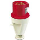 WALTHER - CEE-Stecker 4P 63A 7h gerade 500V IP44