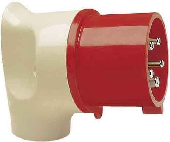 WALTHER - CEE-Winkelstecker 5P 16A 6h schräg 400V IP44 Mondo