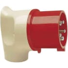 WALTHER - CEE-Winkelstecker 4P 16A 6h schräg 400V IP44 Mondo