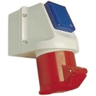 WALTHER - Mini-Kombi Wanddose 32A 5P 400