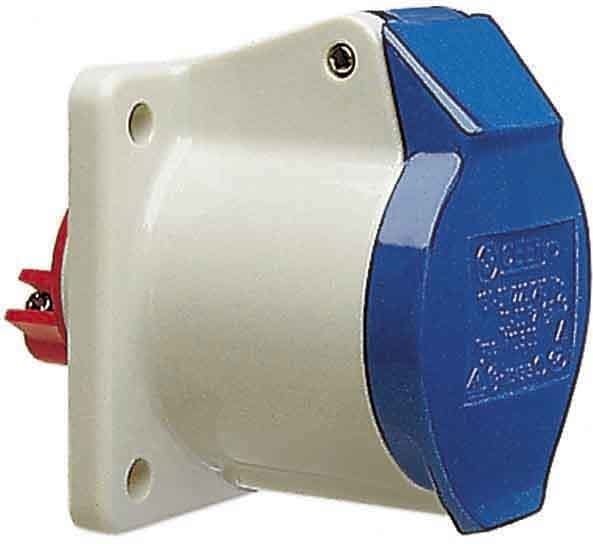 WALTHER - Anbaudose gerade 16A 3P 400V 9