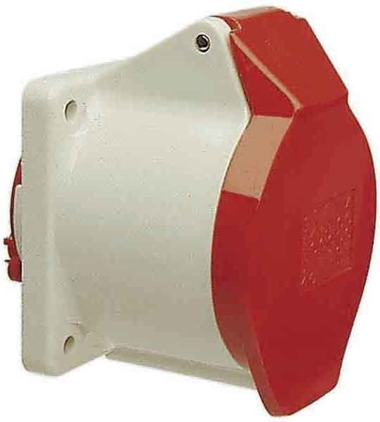 WALTHER - Anbaudose gerade 16A 5P 400V 6