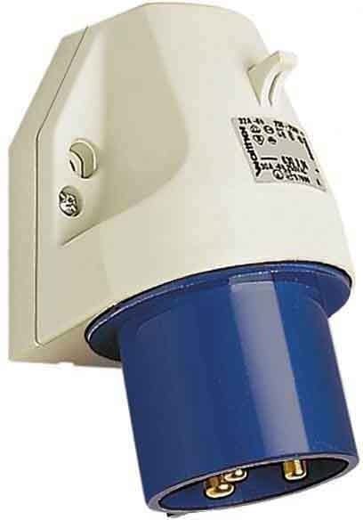 WALTHER - Wandgeraetestecker 16A 3P 110V