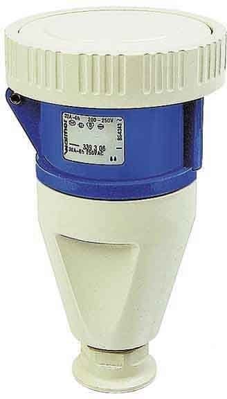 WALTHER - CEE-Kupplung 3P 125A 9h gerade 400V IP67