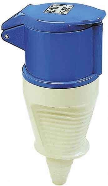 WALTHER - CEE-Kupplung 3P 32A 4h gerade 110V IP44
