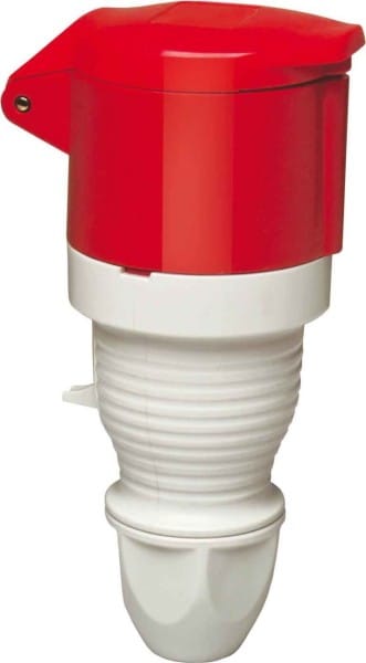 WALTHER - CEE-Kupplung 4P 16A 4h gerade 110V IP44
