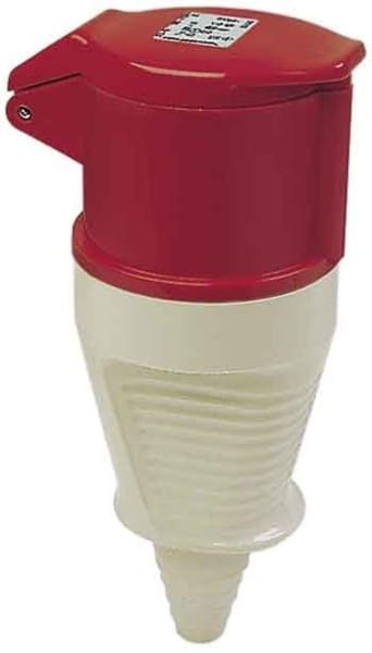 WALTHER - CEE-Kupplung 4P 32A 7h gerade 500V IP44