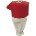 WALTHER - CEE-Kupplung 5P 63A 6h gerade 400V IP44