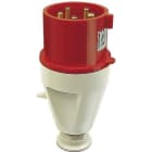 WALTHER - CEE-Stecker 3P 16A 4h gerade 110V IP44