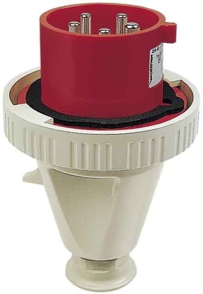 WALTHER - CEE-Stecker 4P 16A 7h gerade 500V IP67