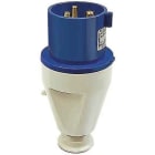 WALTHER - CEE-Stecker 3P 32A 4h gerade 110V IP44