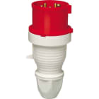 WALTHER - CEE-Stecker 4P 32A 4h gerade 110V IP44