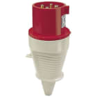 WALTHER - CEE-Stecker 4P 32A 7h gerade 500V IP44