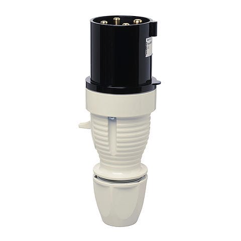 WALTHER - CEE-Stecker 4P 63A 7h gerade 500V IP44